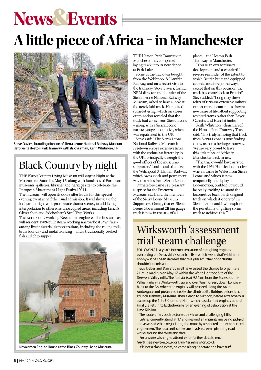 Old Glory Magazine Preview Pages