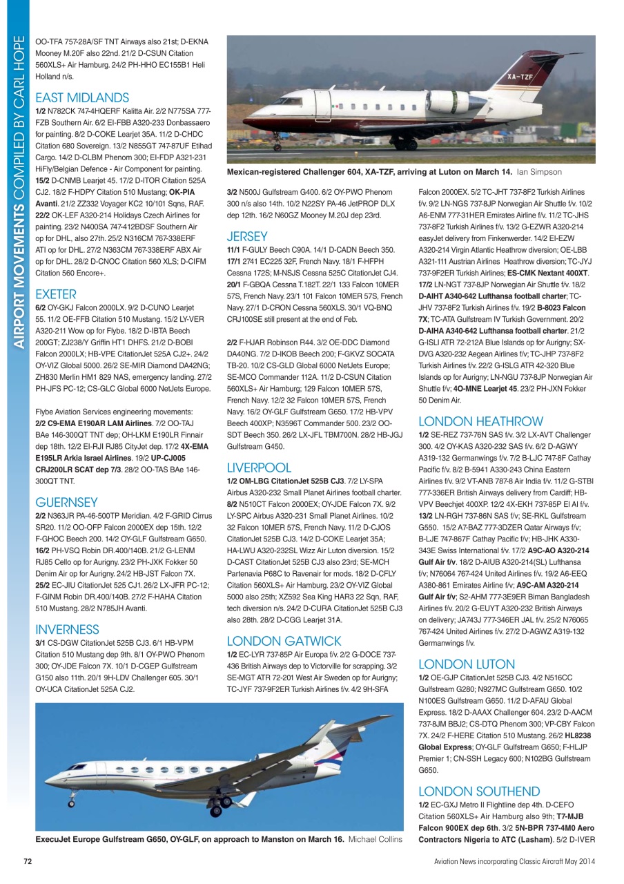 Aviation News Preview Pages