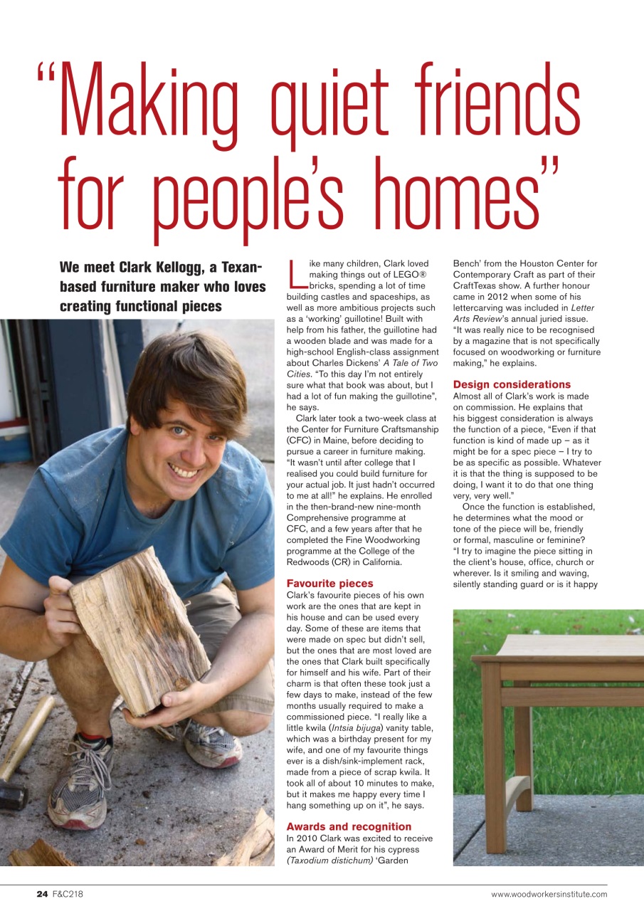 Furniture & Cabinetmaking Preview Pages