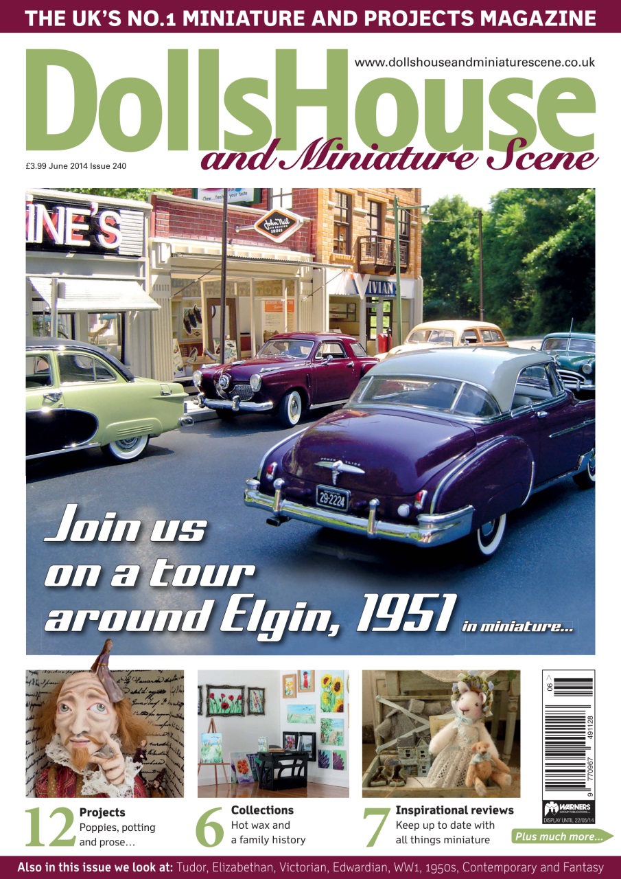 Dolls House and Miniature Scene Preview Pages