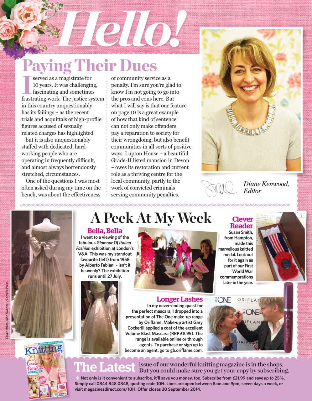 Woman's Weekly Preview Pages