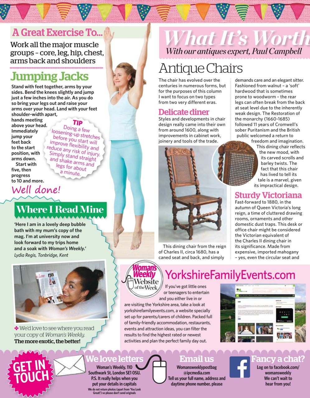 Woman's Weekly Preview Pages