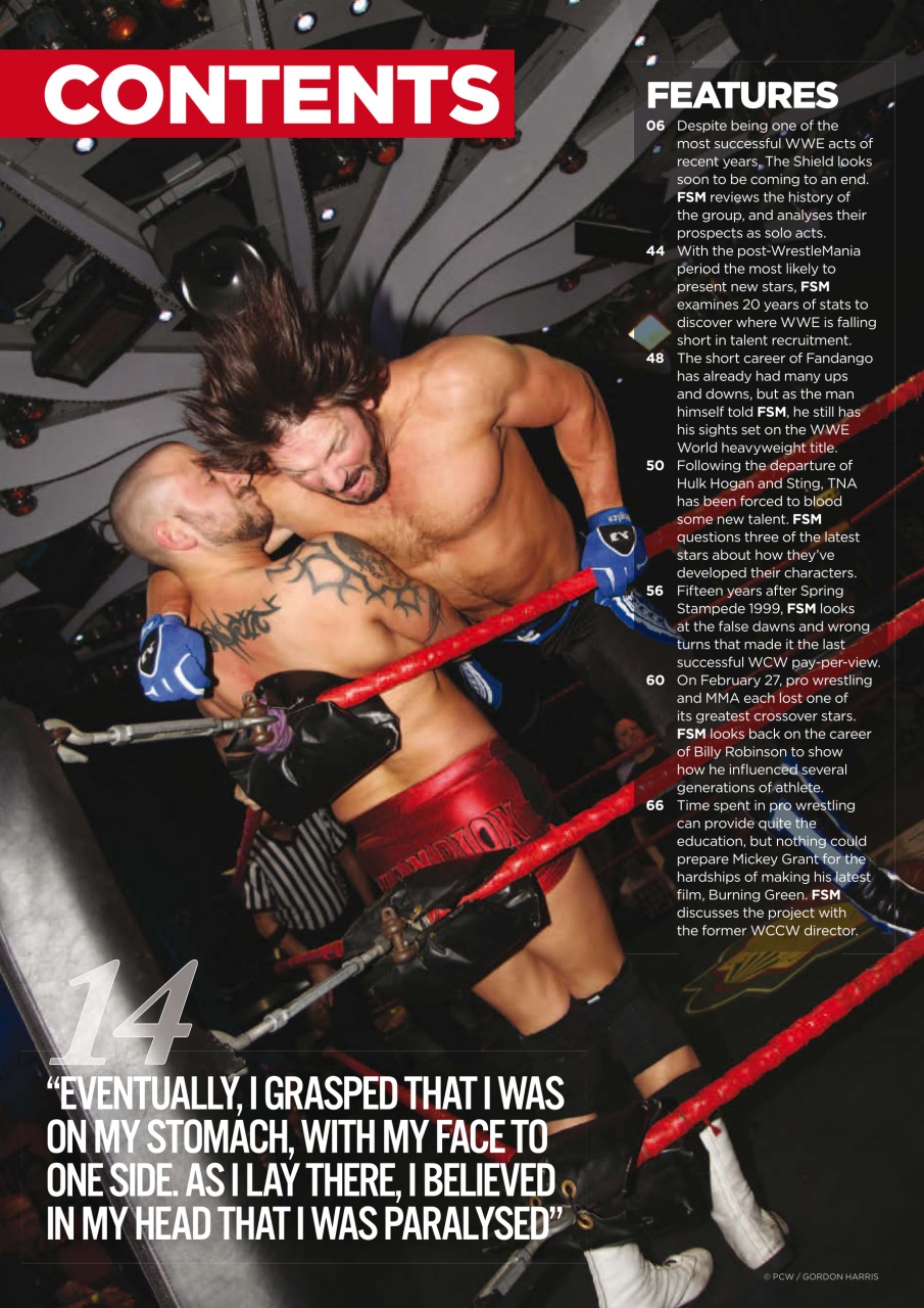 Wrestletalk Magazine Preview Pages