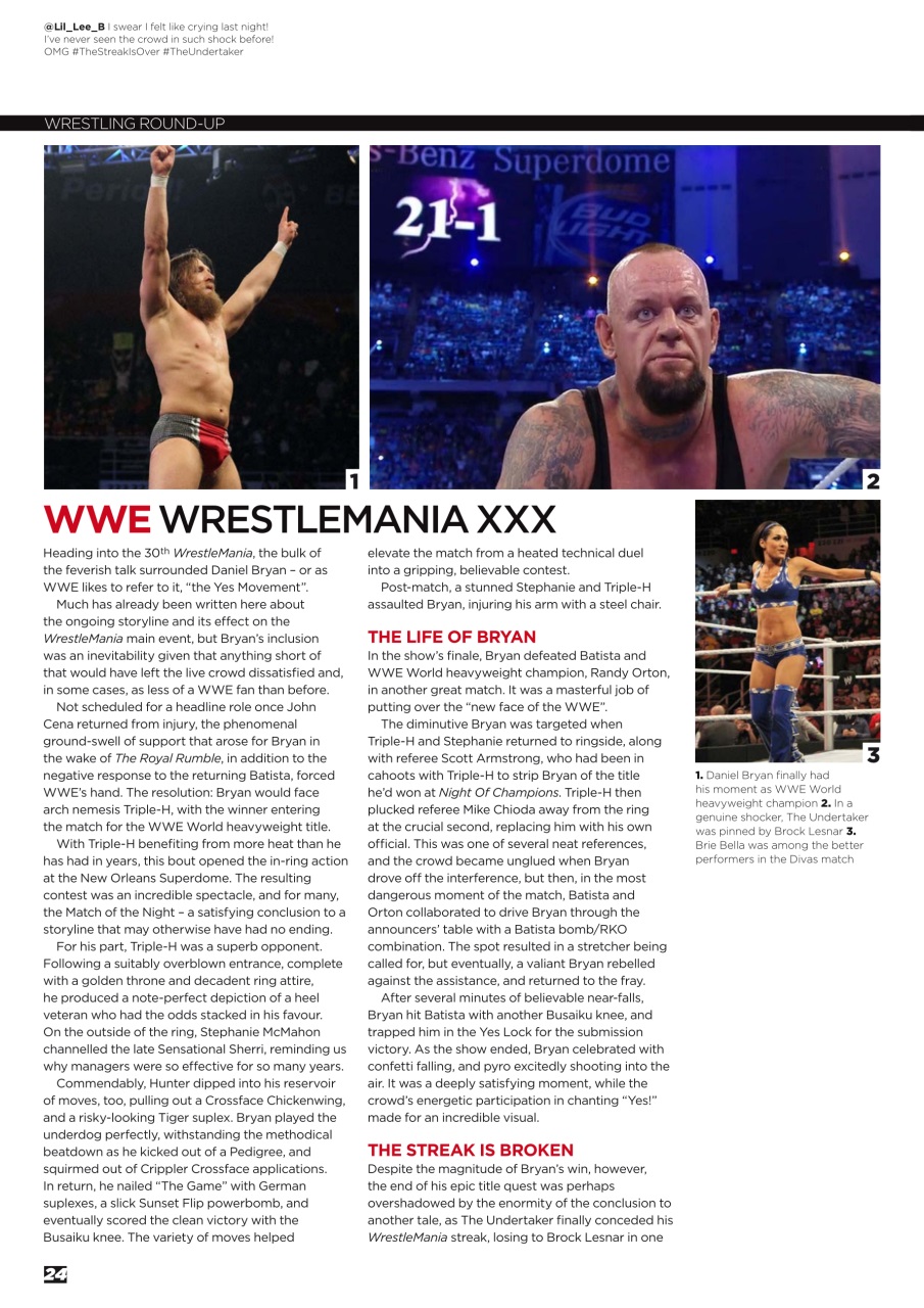 Wrestletalk Magazine Preview Pages