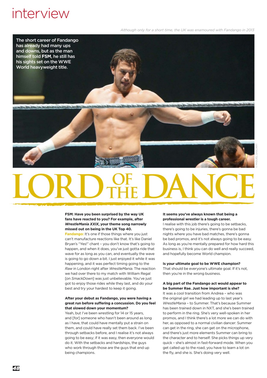 Wrestletalk Magazine Preview Pages