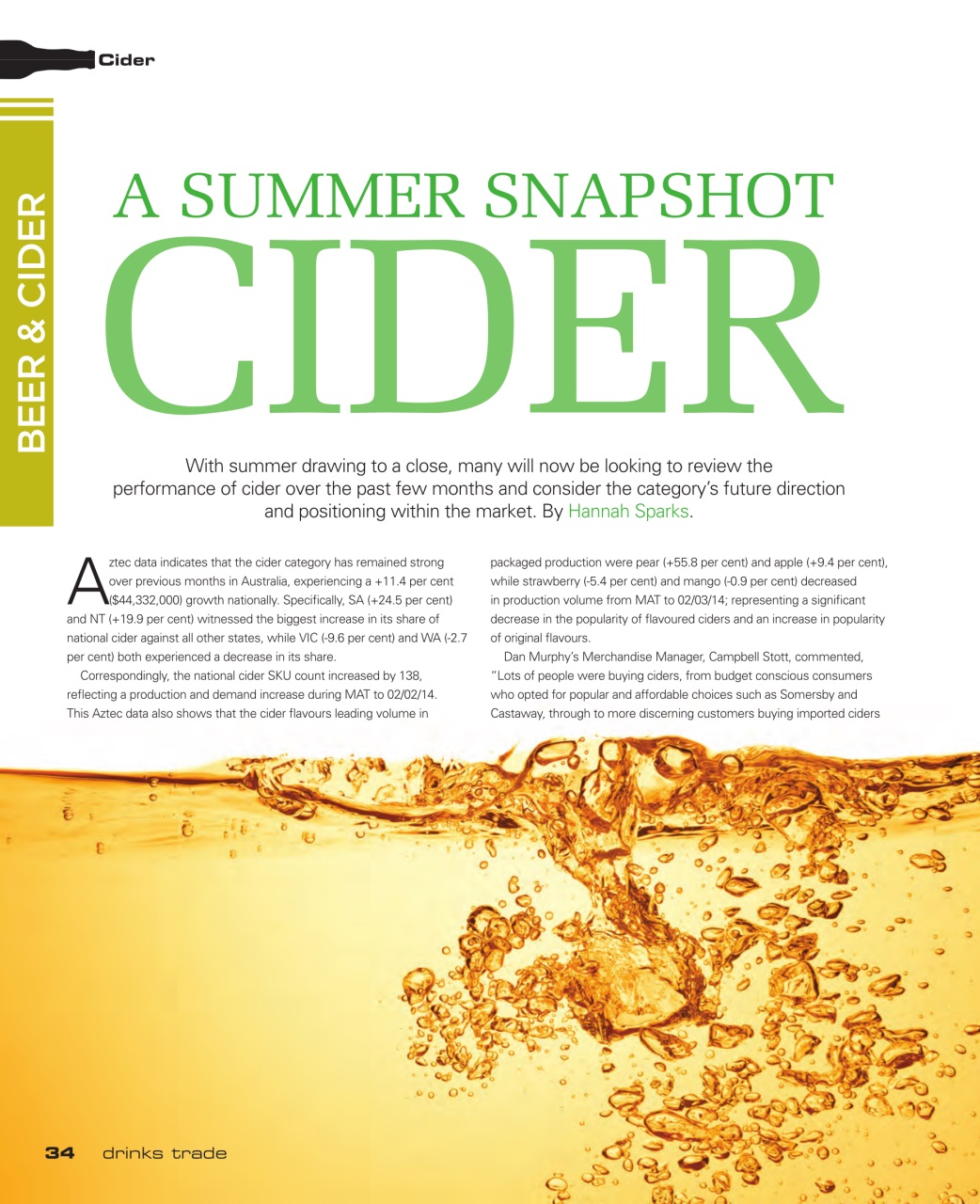 Drinks Trade Preview Pages