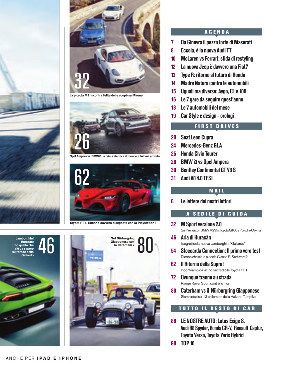 CAR magazine Italia Preview Pages