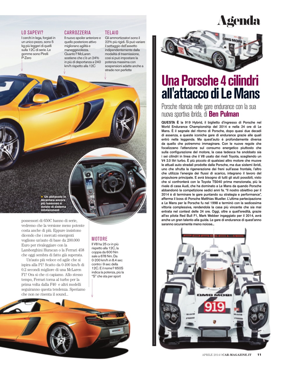 CAR magazine Italia Preview Pages