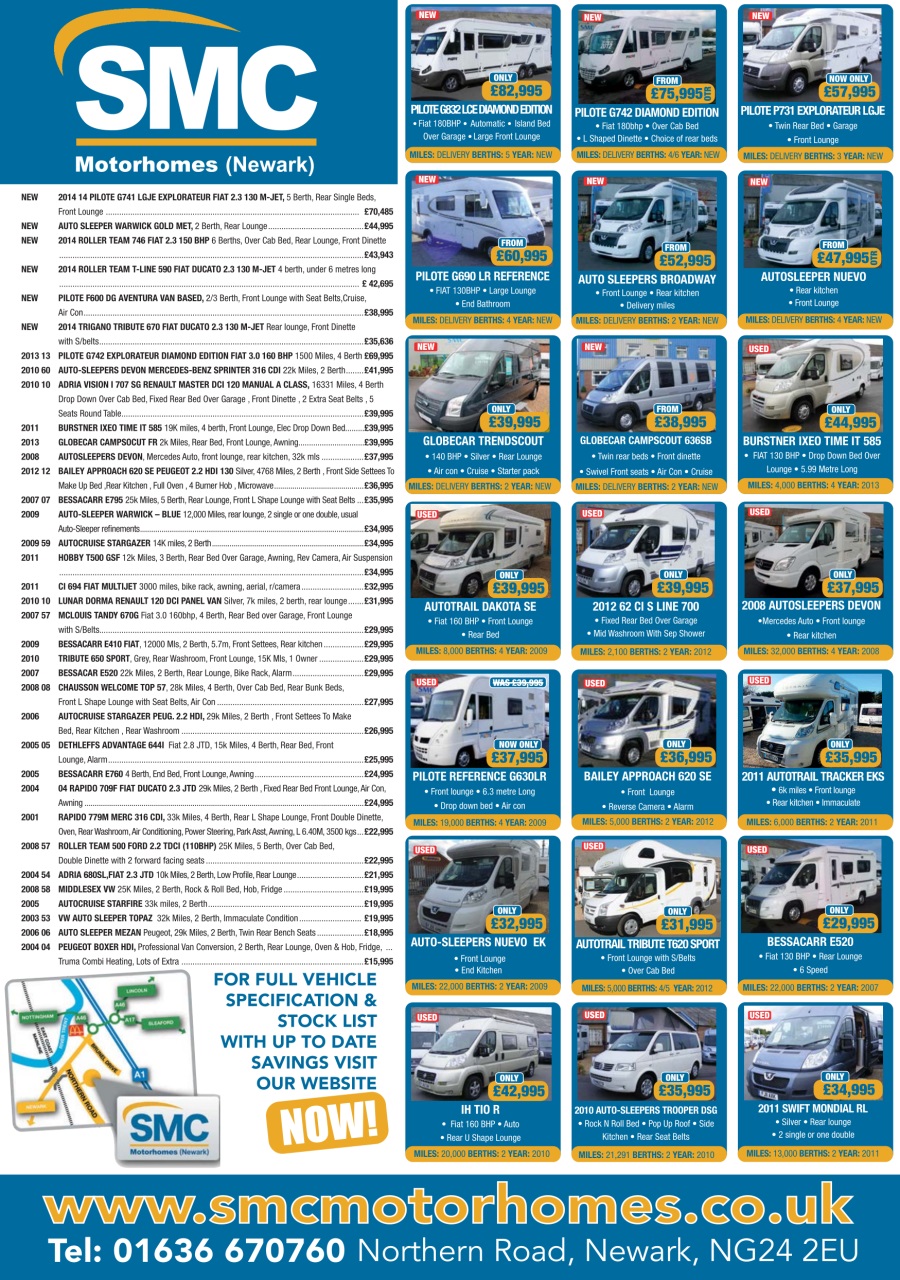 What Motorhome magazine Preview Pages