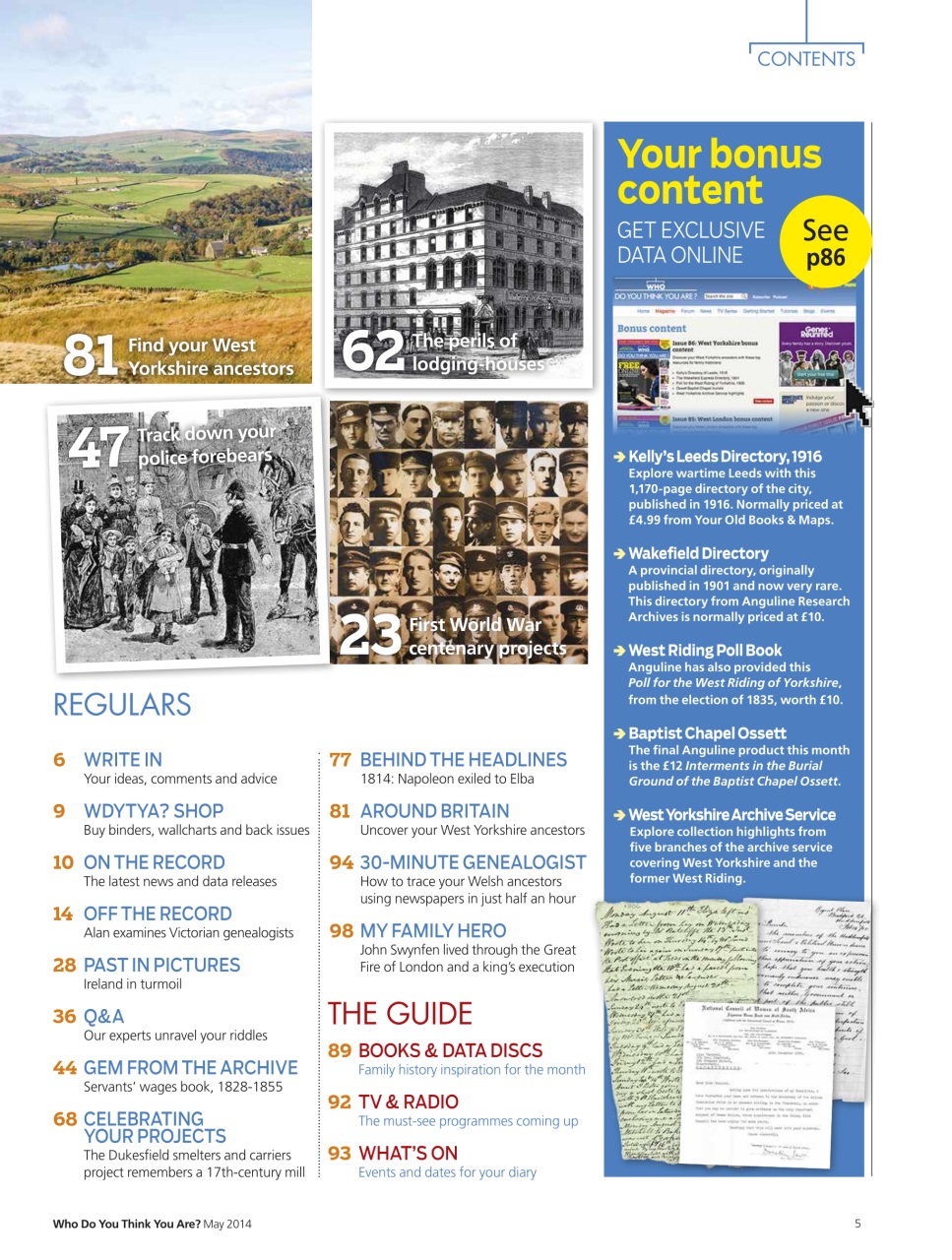 Who Do You Think You Are? Preview Pages