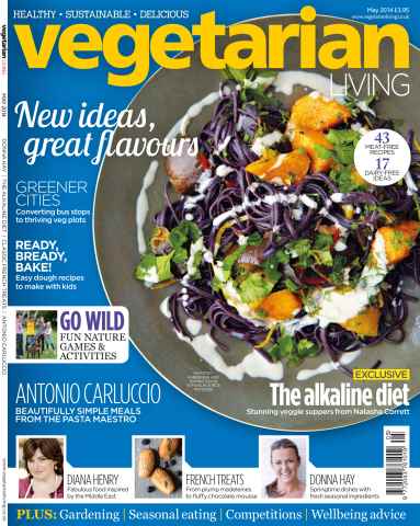 Vegetarian Living issue May-14