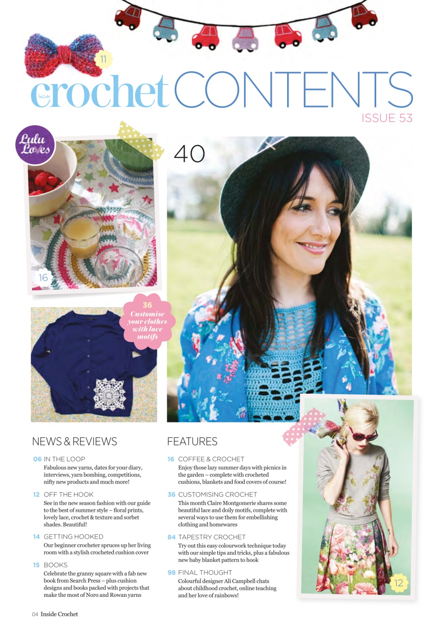Inside Crochet Preview Pages