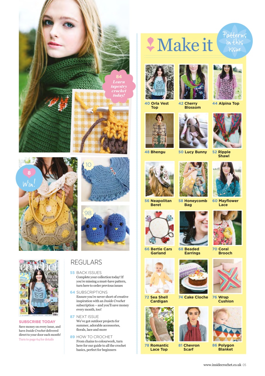 Inside Crochet Preview Pages