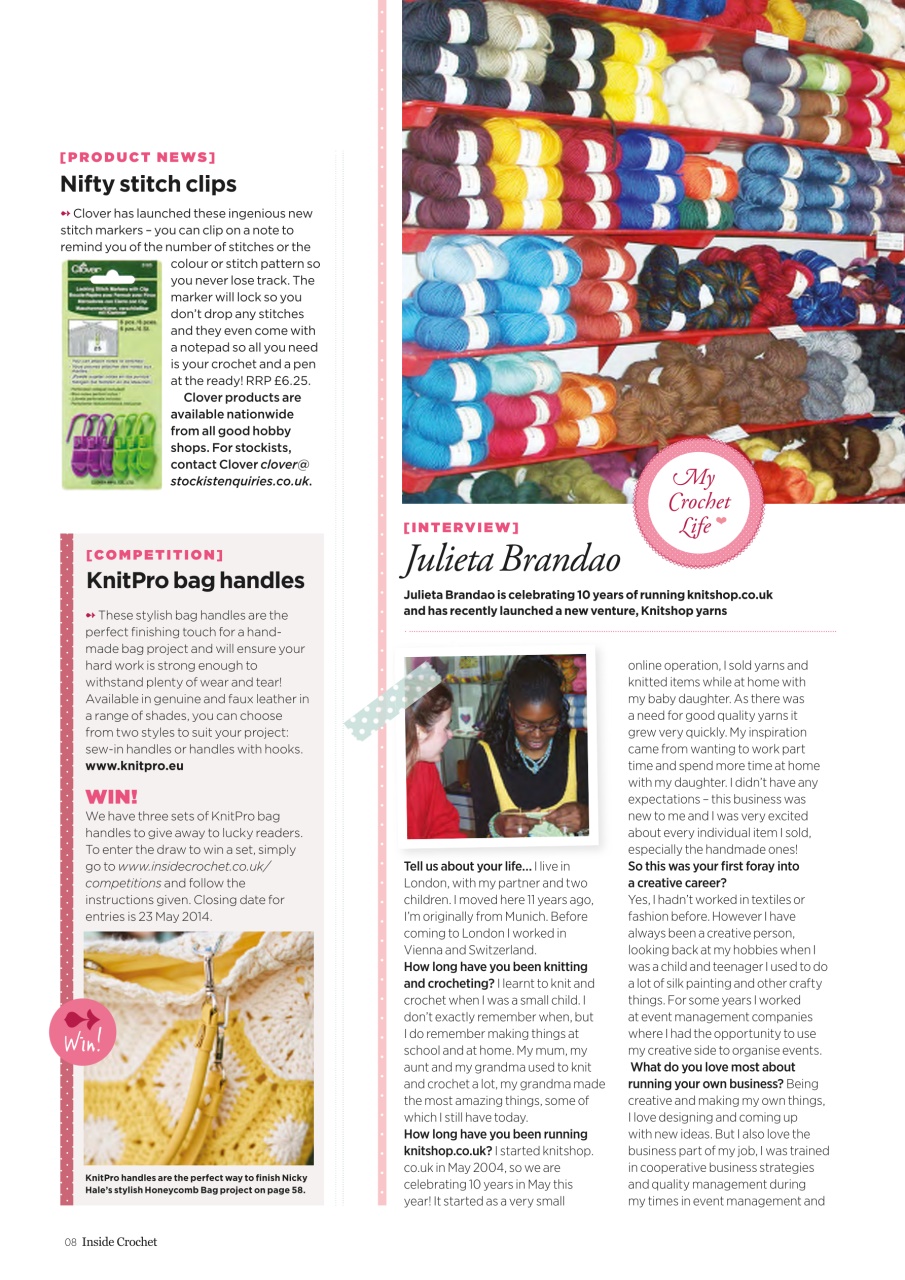 Inside Crochet Preview Pages