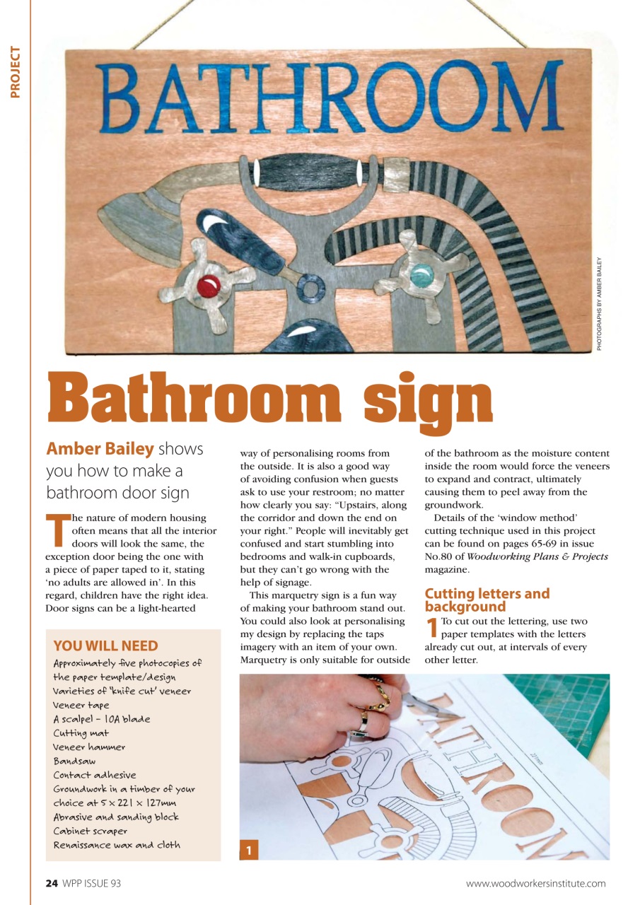 Woodworking Crafts Magazine Preview Pages