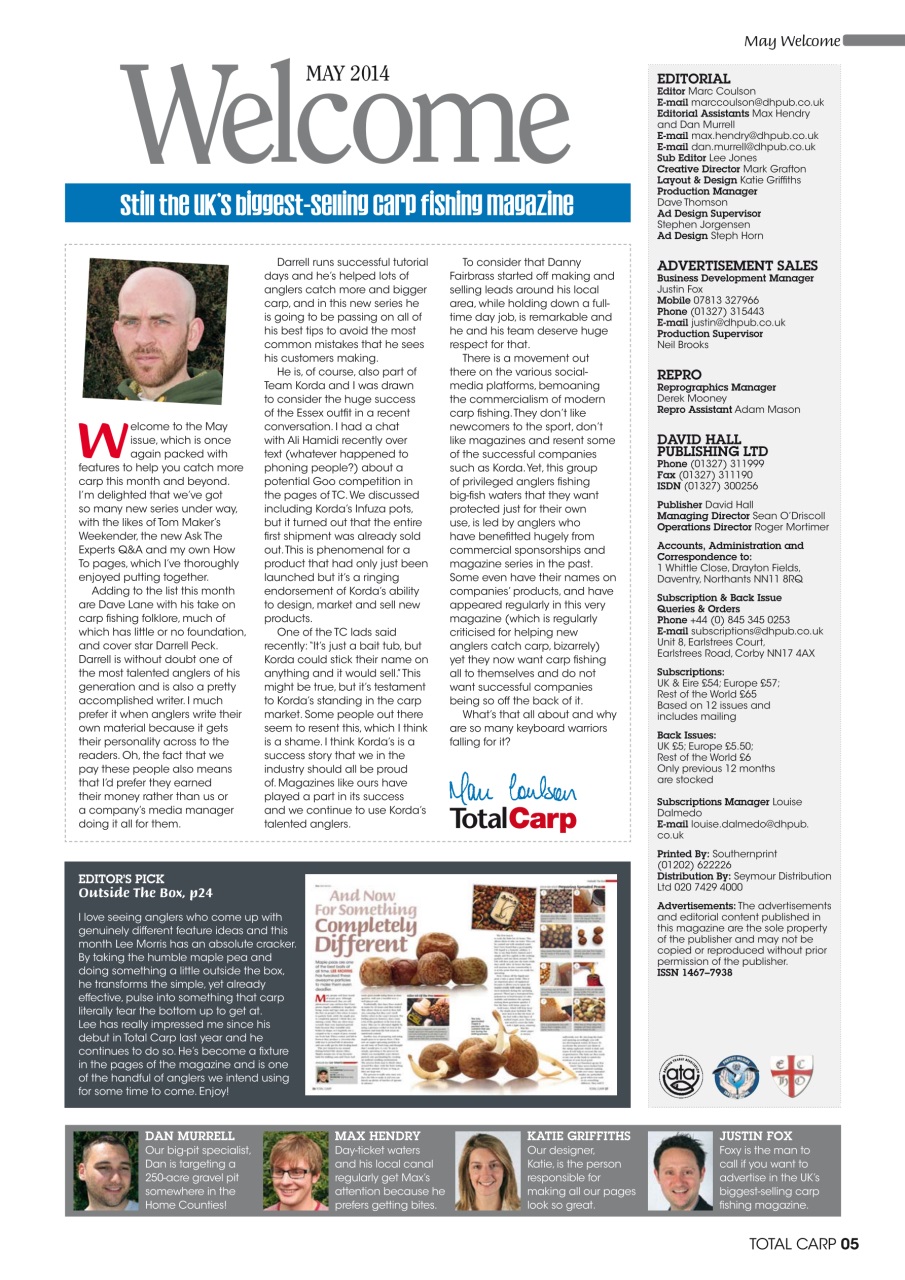 Total Carp Preview Pages