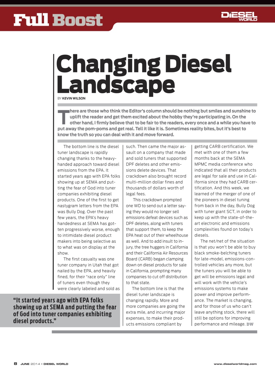 Diesel World Preview Pages