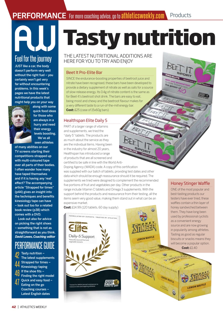 AW – Athletics Weekly Magazine Preview Pages