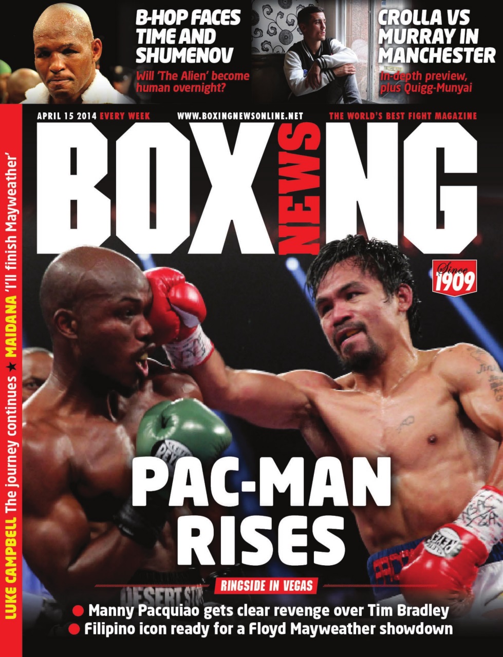 Boxing News Preview Pages