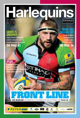 Harlequins issue Harlequins v Leicester Tigers