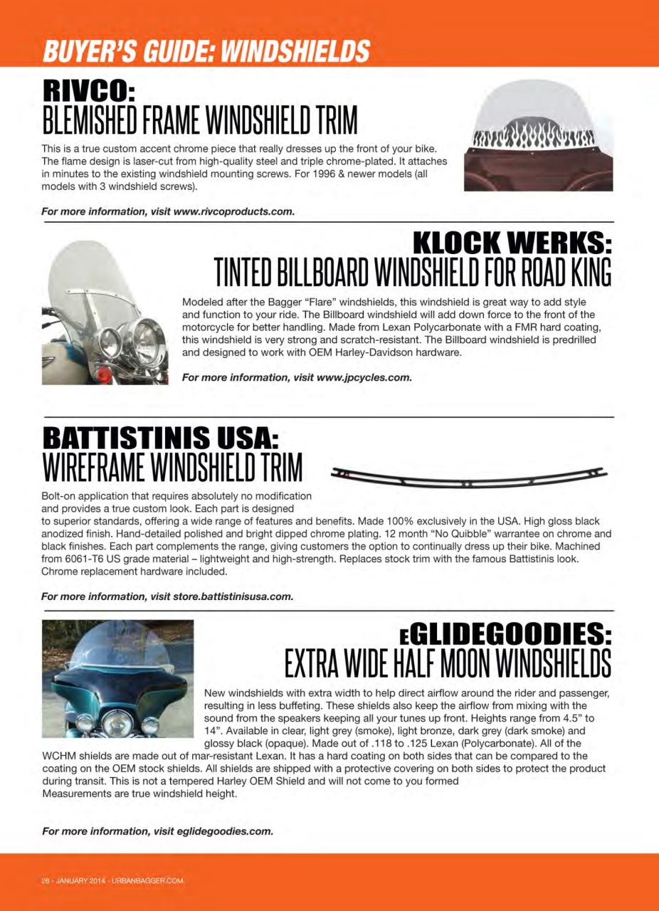 Urban Bagger Preview Pages