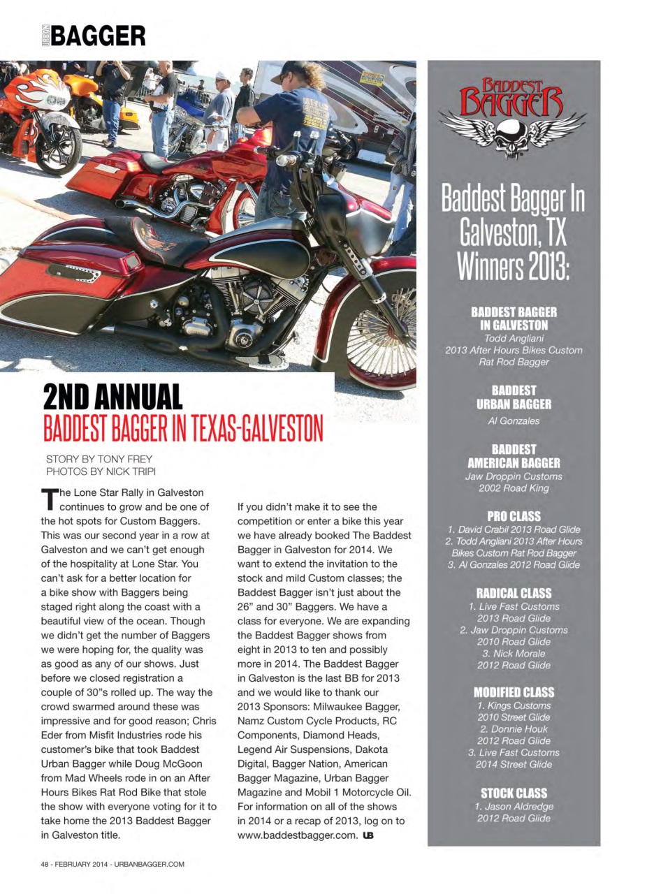 Urban Bagger Preview Pages