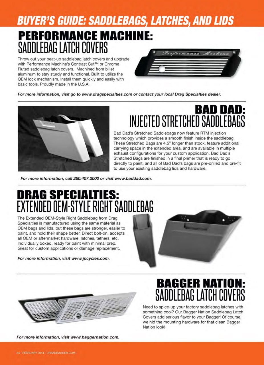 Urban Bagger Preview Pages