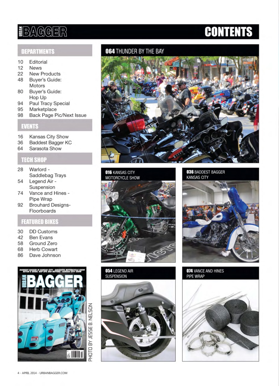Urban Bagger Preview Pages
