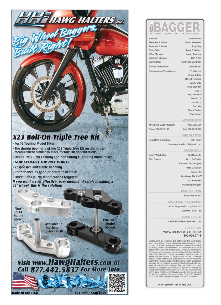 Urban Bagger Preview Pages