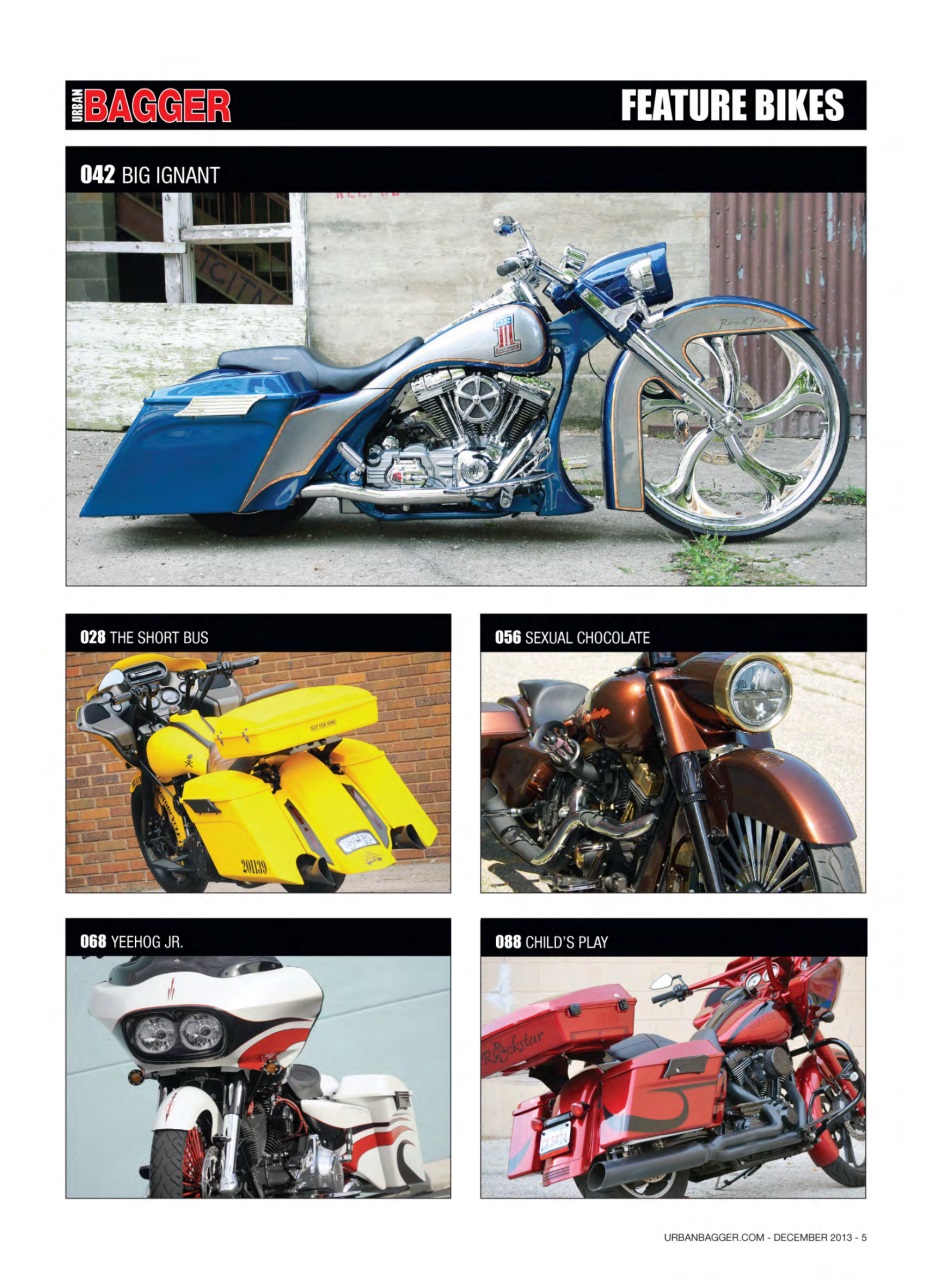 Urban Bagger Preview Pages