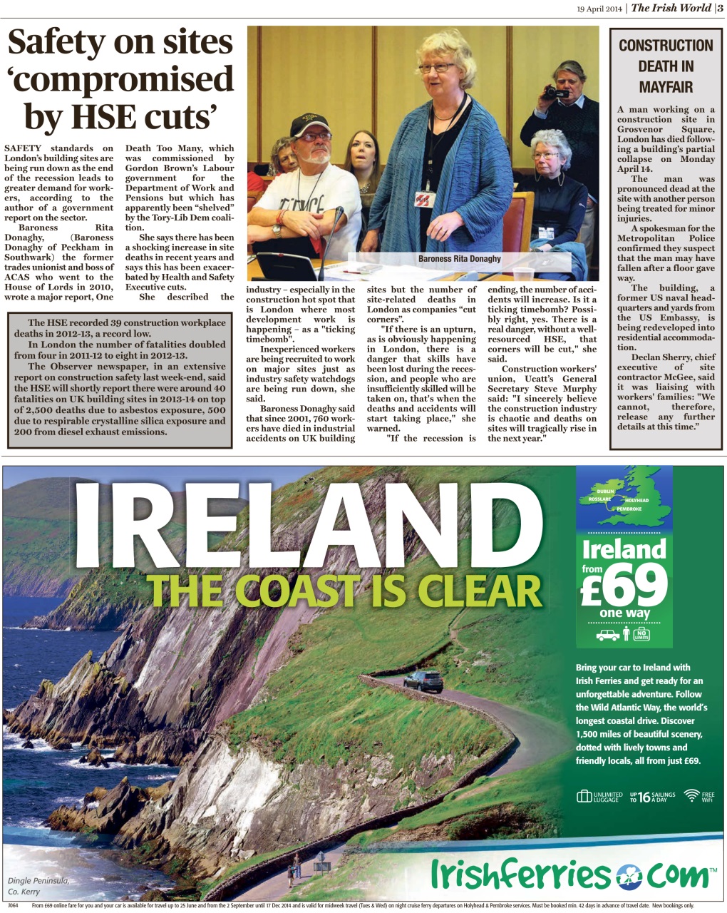 Irish World Preview Pages