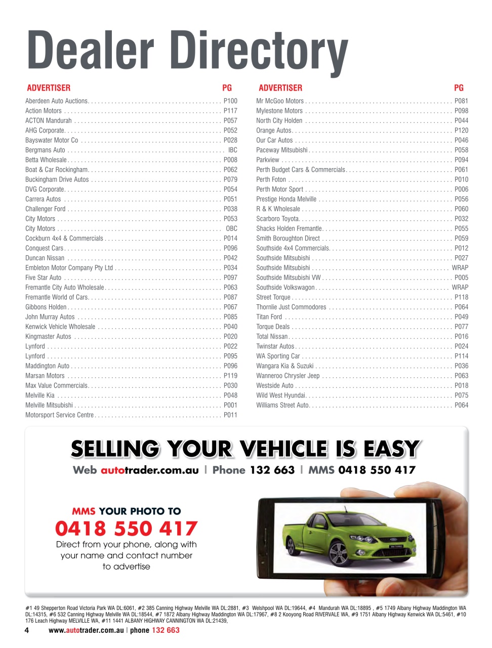 AutoTrader Preview Pages