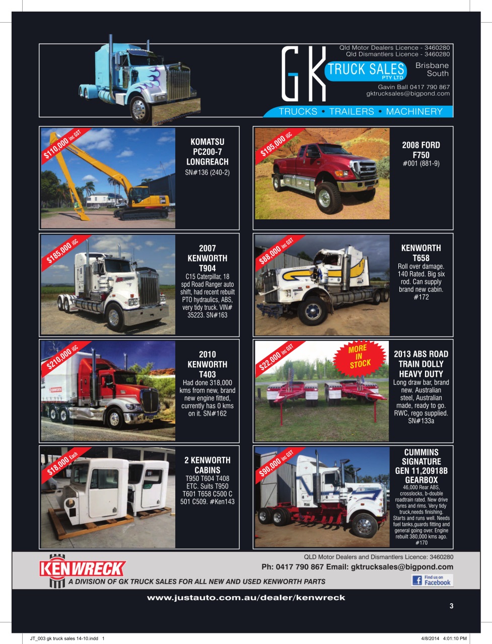 JUST TRUCKS Preview Pages