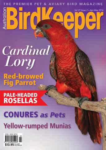 Australian Birdkeeper Magazine issue Volume 27 Issue 2