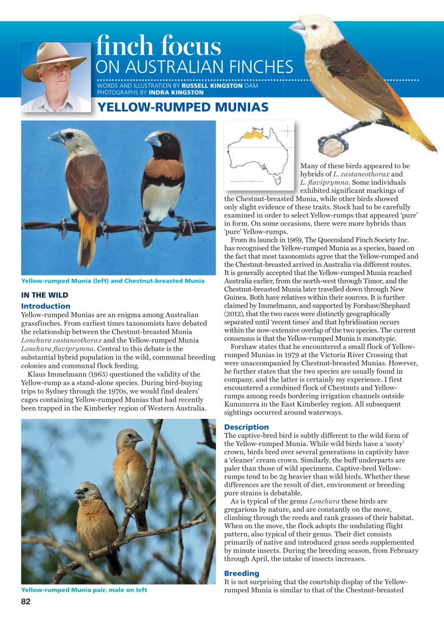 Australian Birdkeeper Magazine Preview Pages