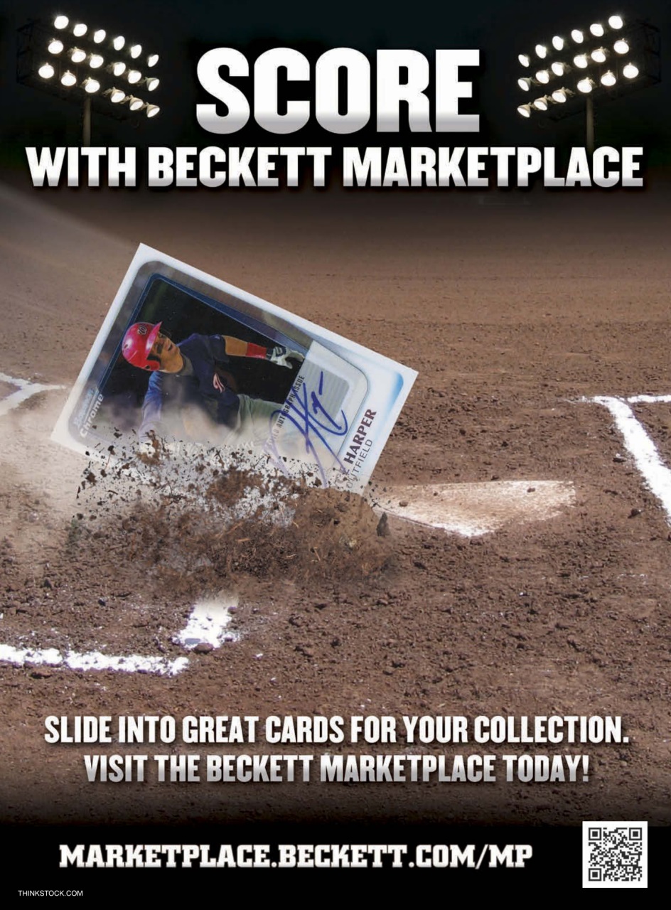 Beckett Baseball Magazine Preview Pages