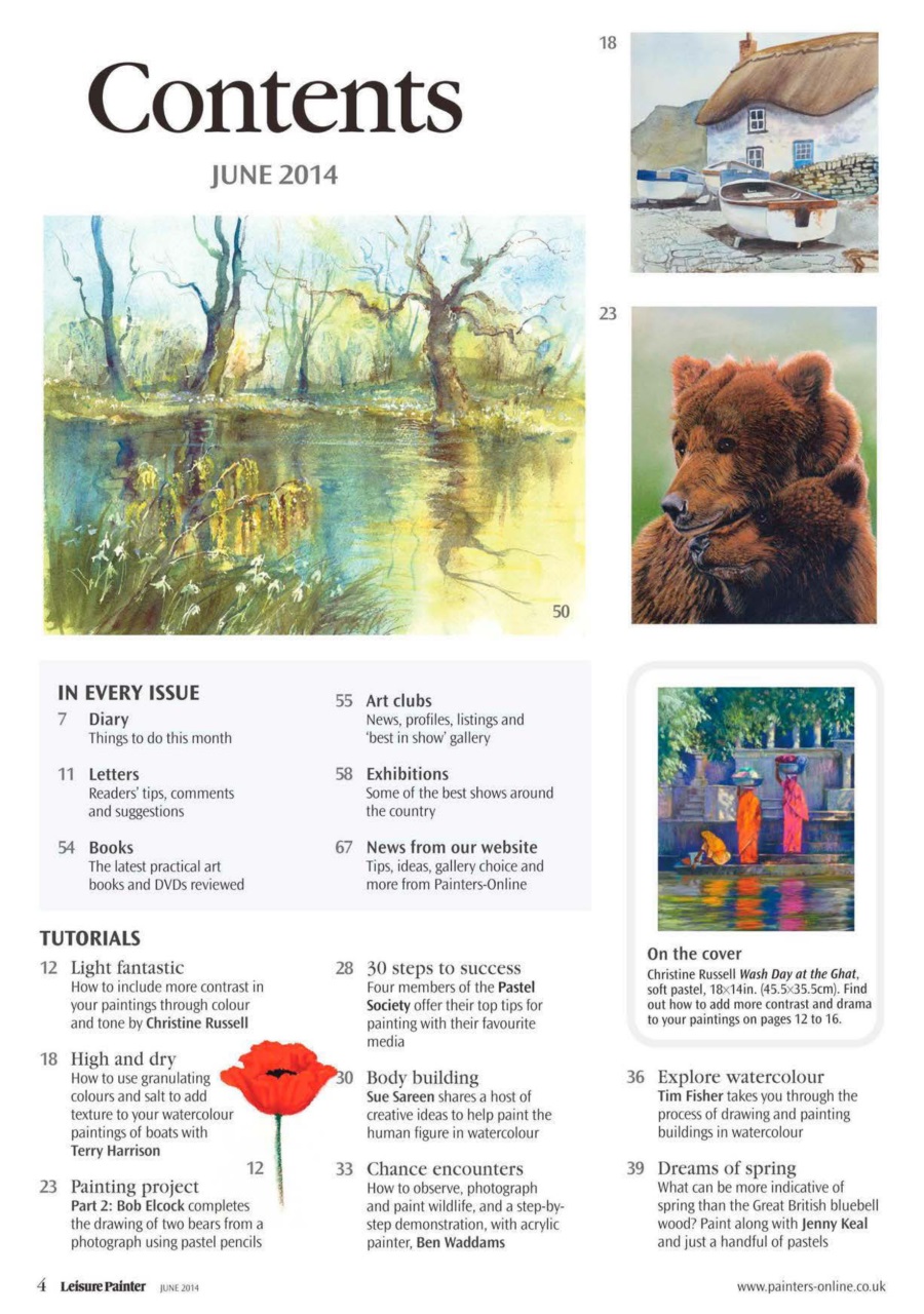 Leisure Painter & The Artist Preview Pages