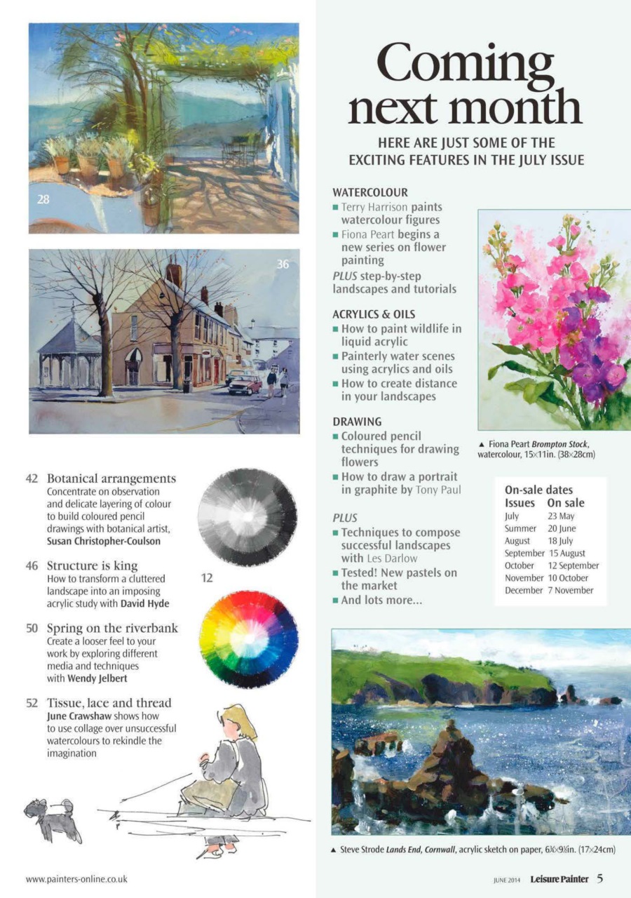 Leisure Painter & The Artist Preview Pages