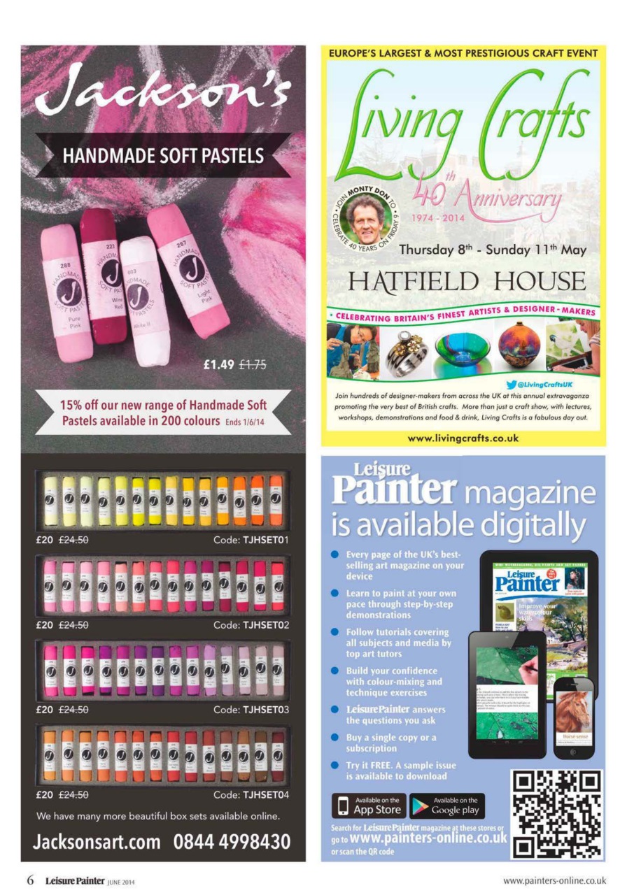 Leisure Painter & The Artist Preview Pages