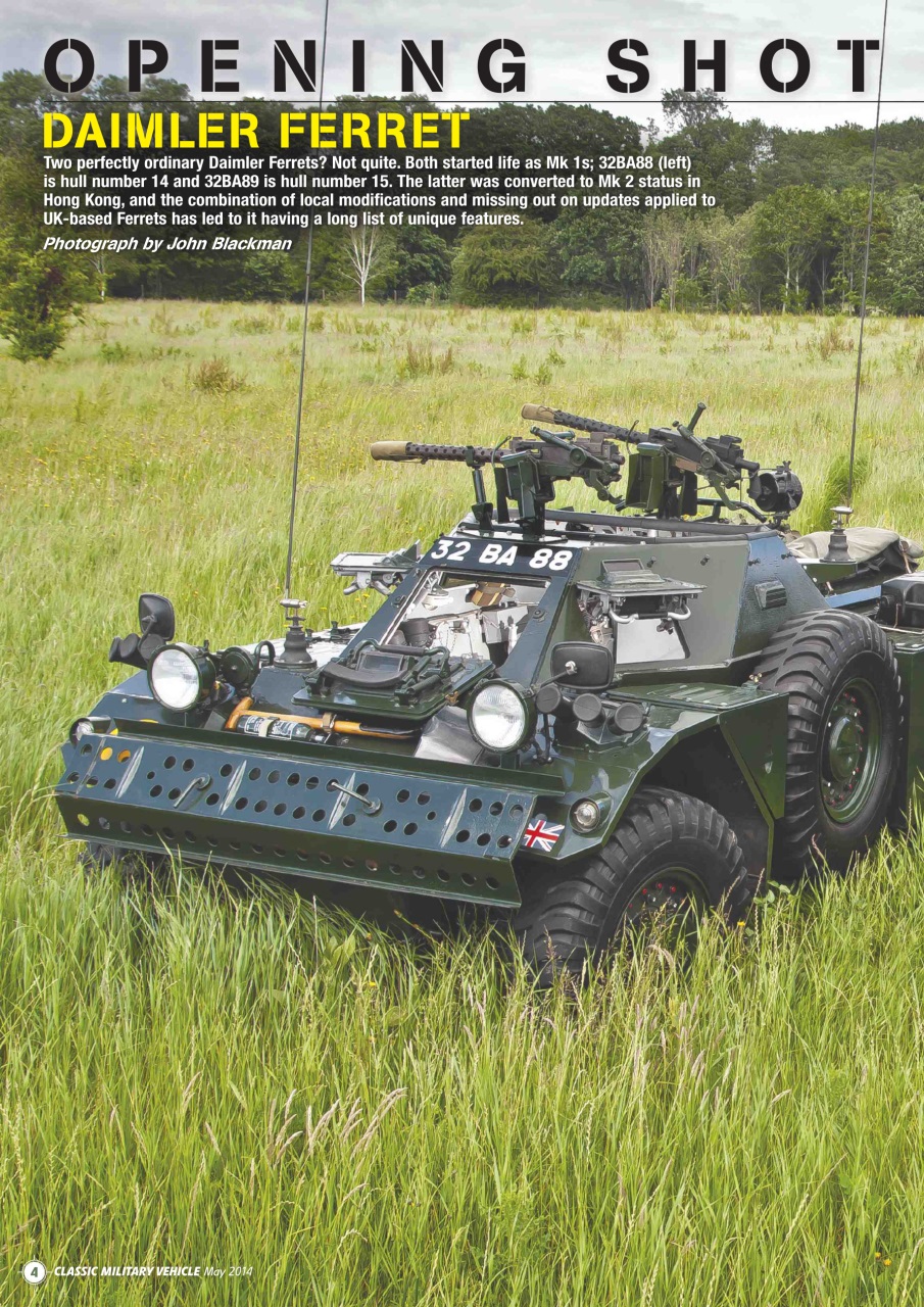 Classic Military Vehicle Preview Pages