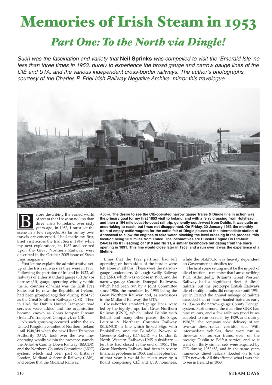 Steam Days Preview Pages