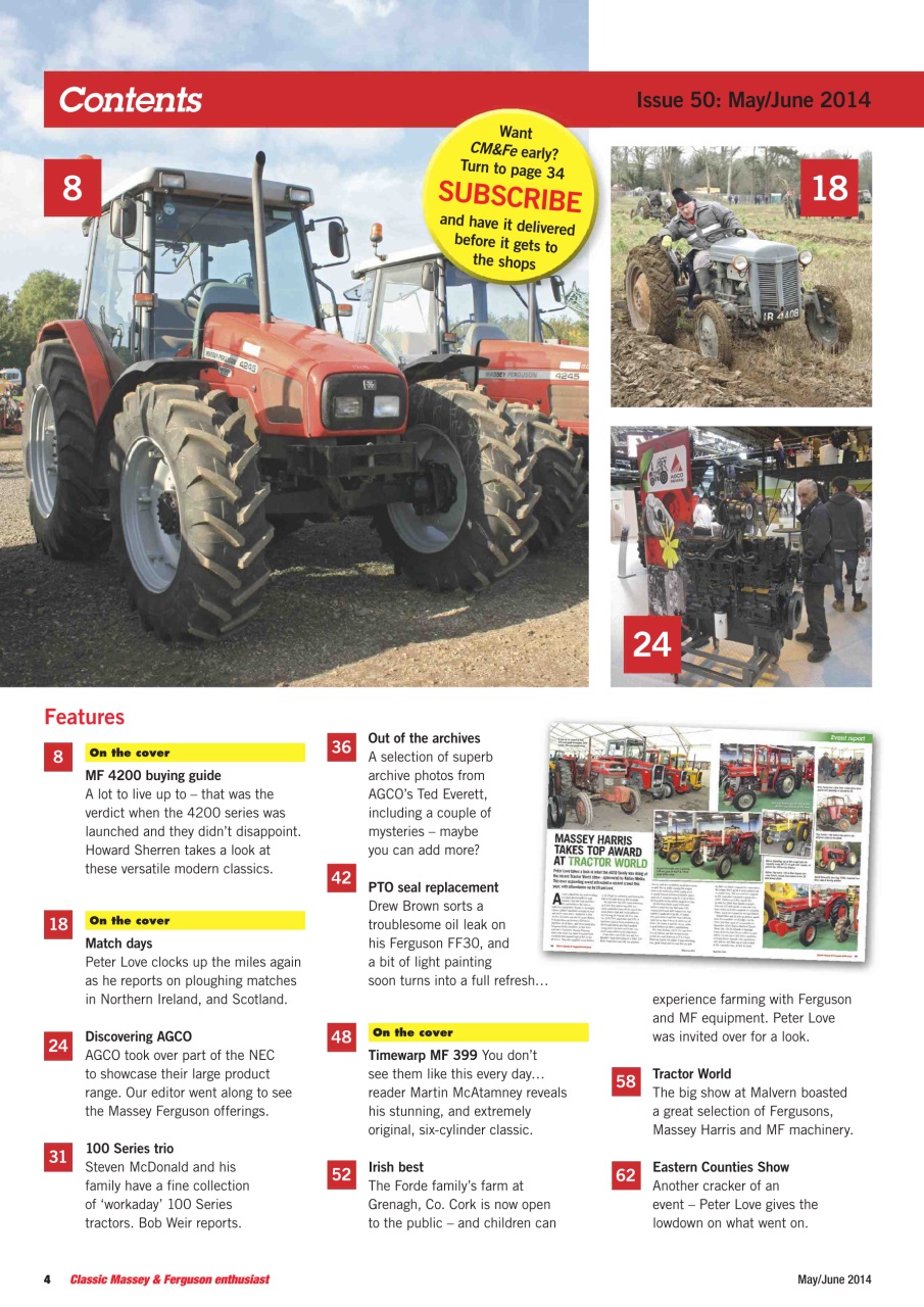 Classic Massey Preview Pages