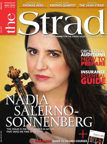 The Strad issue May 2014 and Degrees 2014-15 supplement