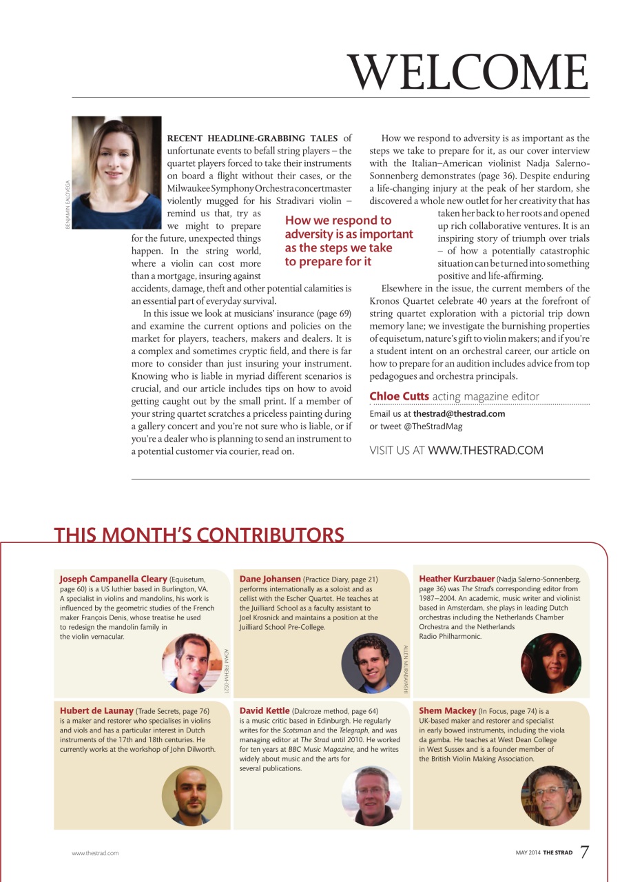 The Strad Preview Pages