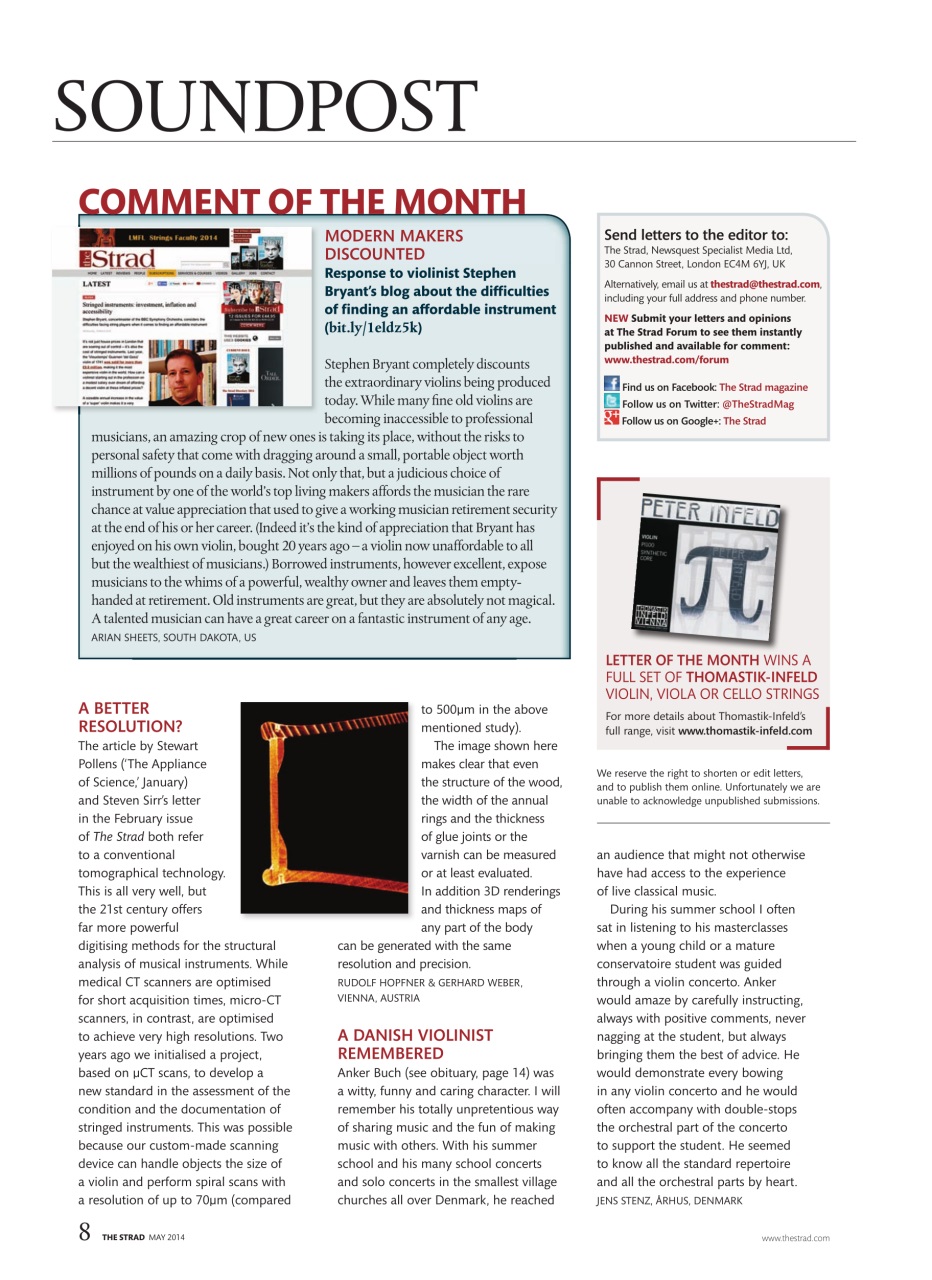 The Strad Preview Pages