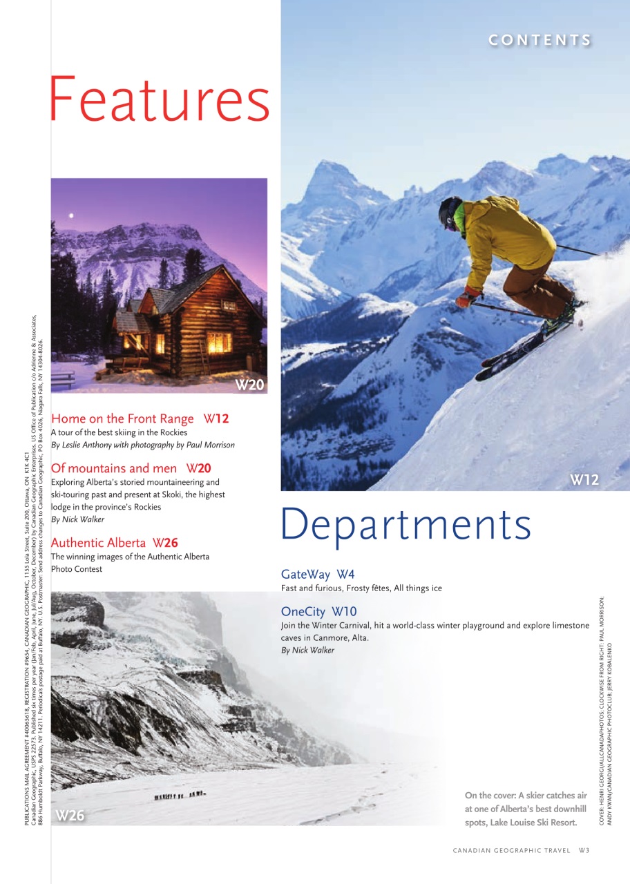 Canadian Geographic Preview Pages