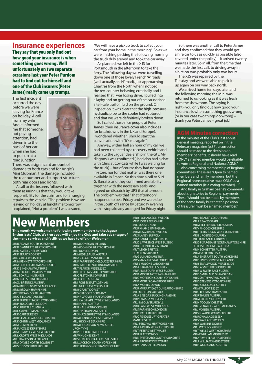 Jaguar Enthusiast Preview Pages