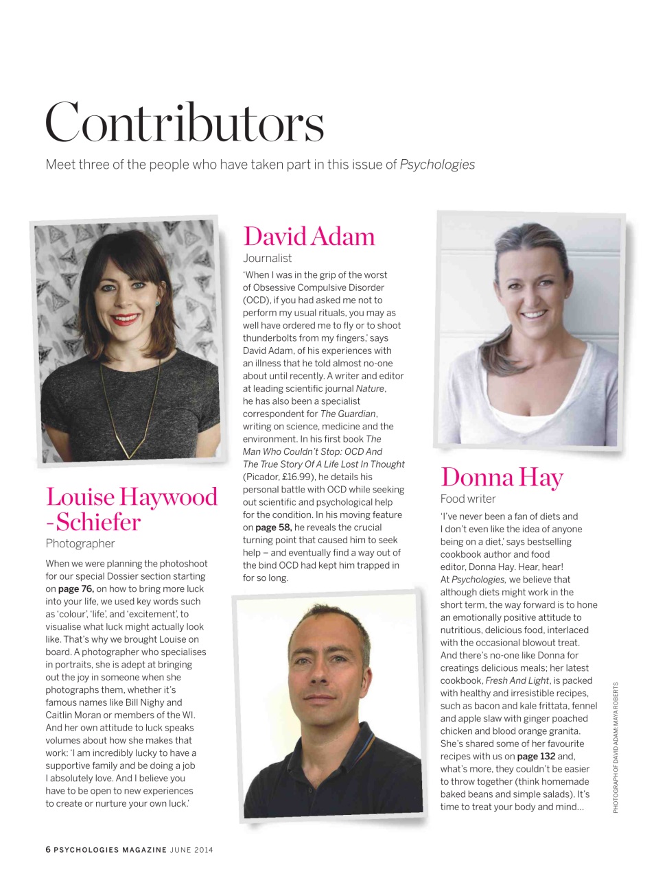 Psychologies Preview Pages