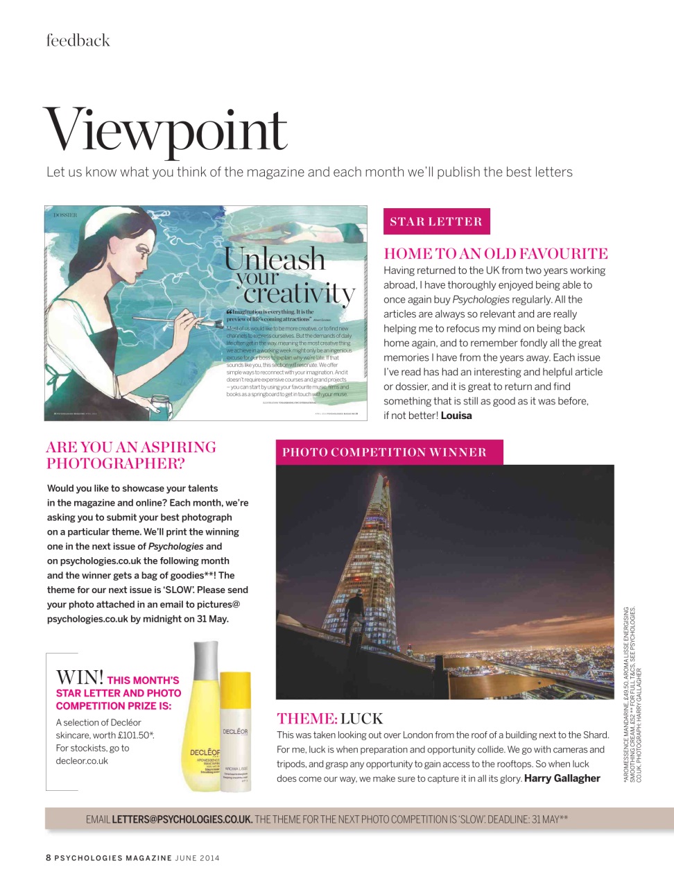 Psychologies Preview Pages