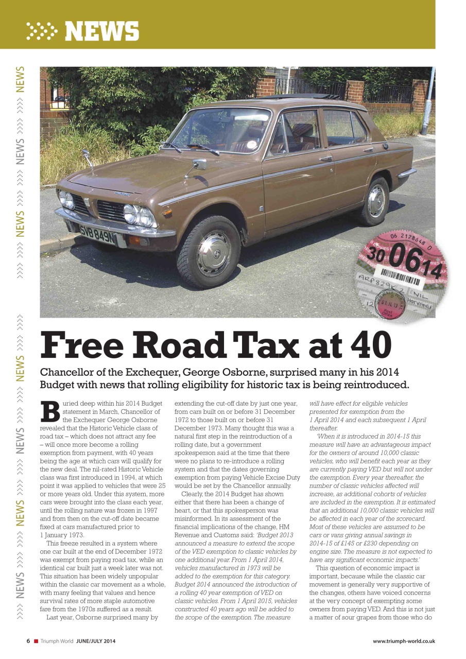 Triumph World Preview Pages